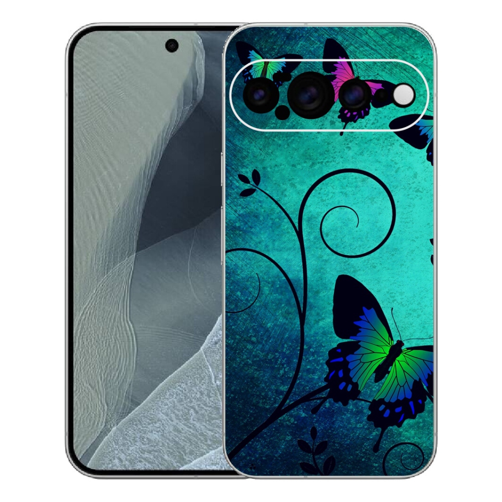 Gélový kryt mmCase na Google Pixel 11 Pro XL - farební motýle