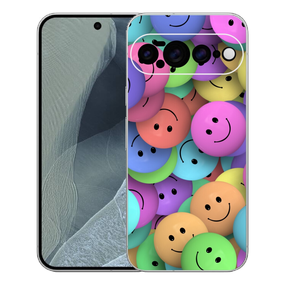 Gélový kryt mmCase na Google Pixel 11 Pro XL - farební smajlíci