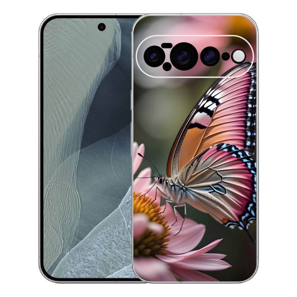 Gélový kryt mmCase na Google Pixel 11 Pro XL - farebný motýľ