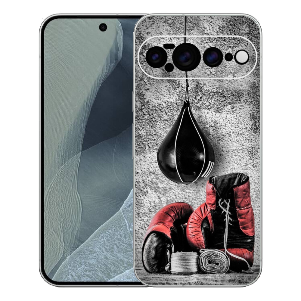 Gélový kryt mmCase na Google Pixel 11 Pro XL - boxovacie vrece a rukavice
