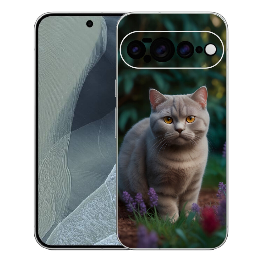 Gélový kryt mmCase na Google Pixel 11 Pro XL - britská mačka