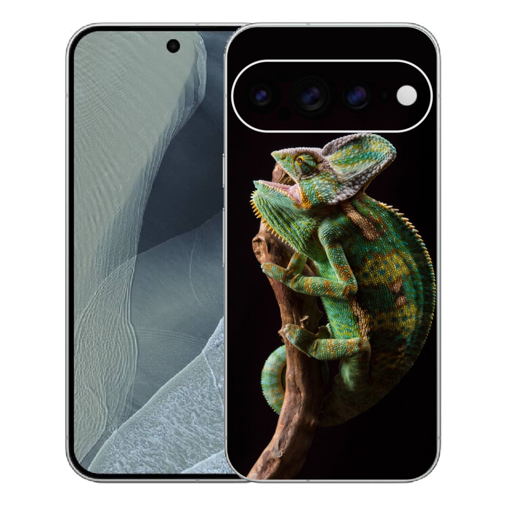 Gélový kryt mmCase na Google Pixel 11 Pro XL - chameleón