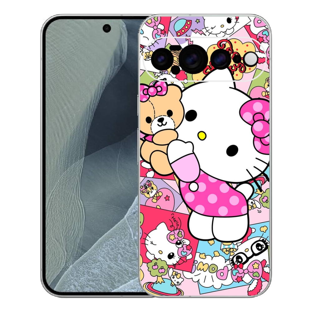 Gélový kryt mmCase na Google Pixel 11 Pro XL - cute kitty