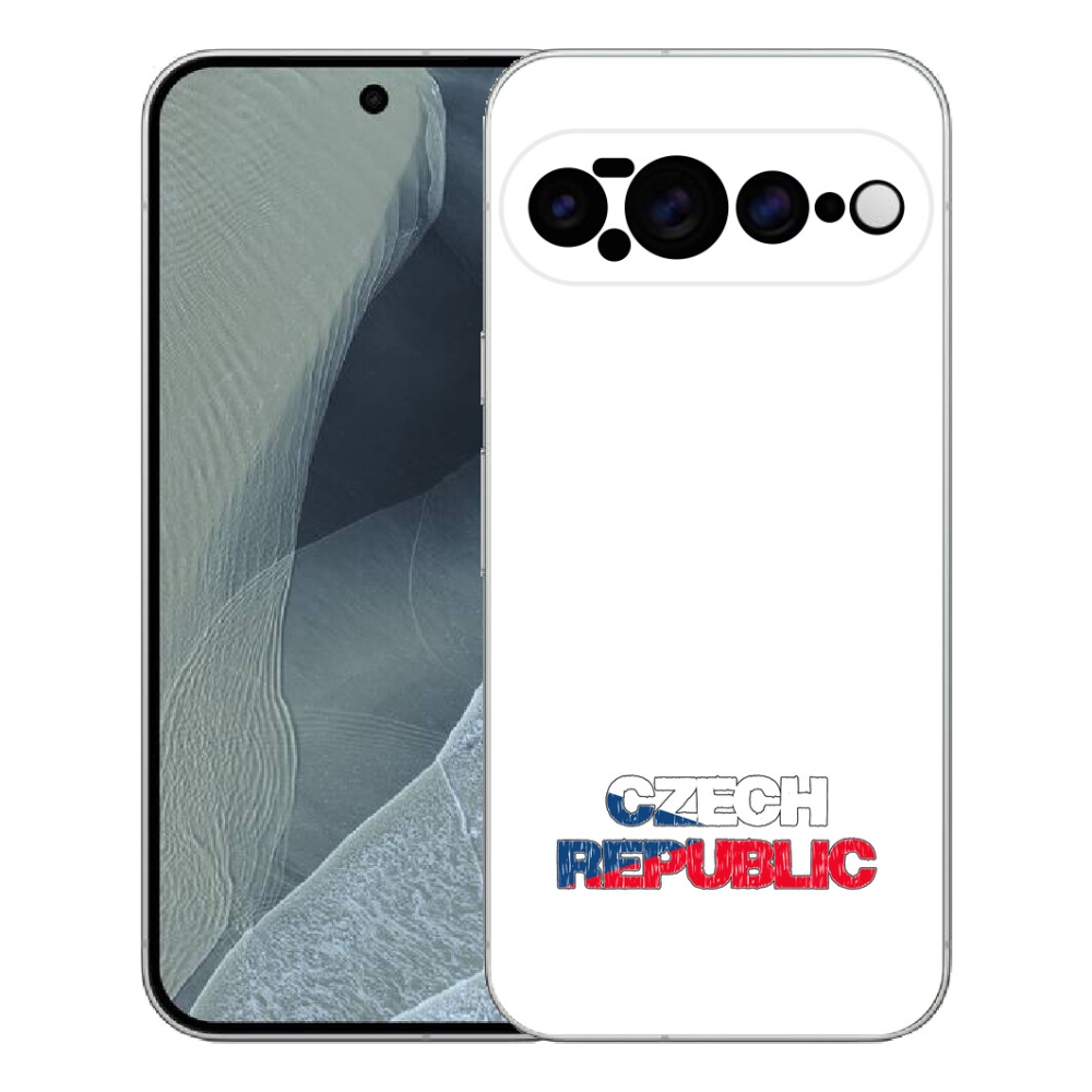 Gélový kryt mmCase na Google Pixel 11 Pro XL - Slovak Republic biele pozadie