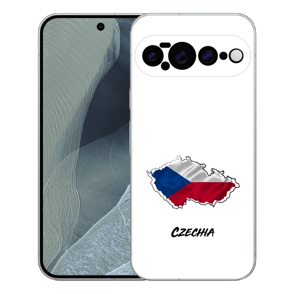 Gélový kryt mmCase na Google Pixel 11 Pro XL - Slovakia biele pozadie