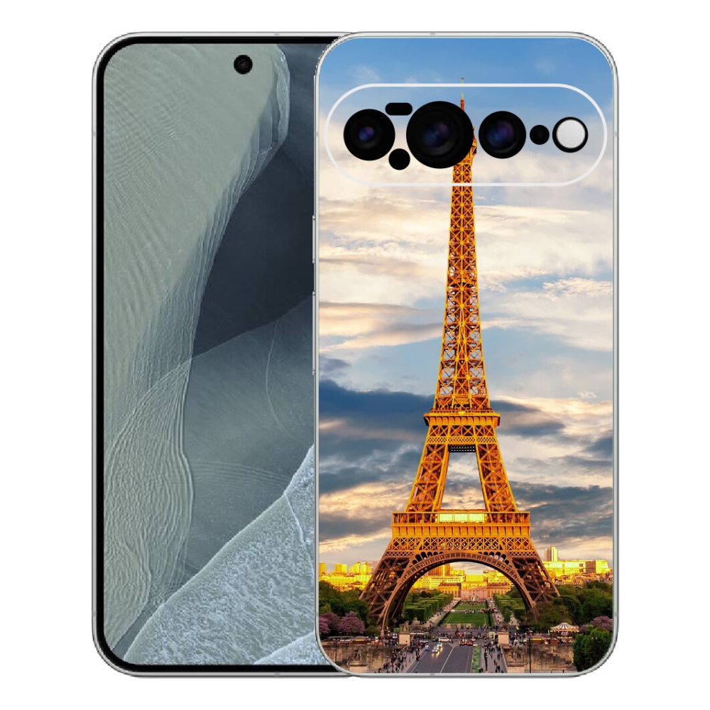 Gélový kryt mmCase na Google Pixel 11 Pro XL - eiffelova veža 3