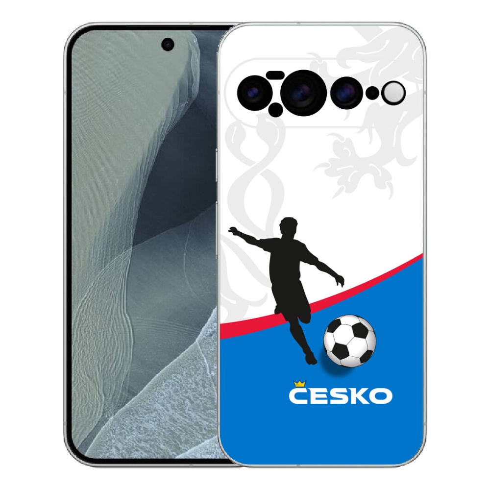 Gélový kryt mmCase na Google Pixel 11 Pro XL - futbal Česko 1