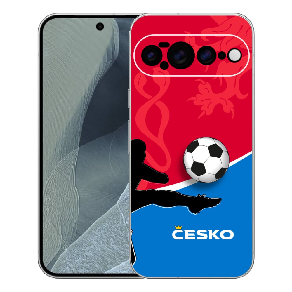 Gélový kryt mmCase na Google Pixel 11 Pro XL - futbal Česko 2