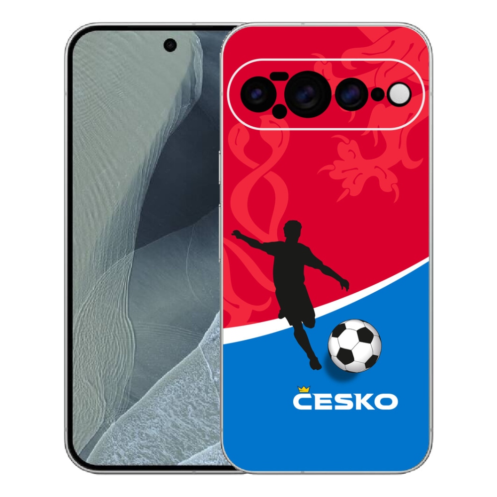Gélový kryt mmCase na Google Pixel 11 Pro XL - futbal Česko