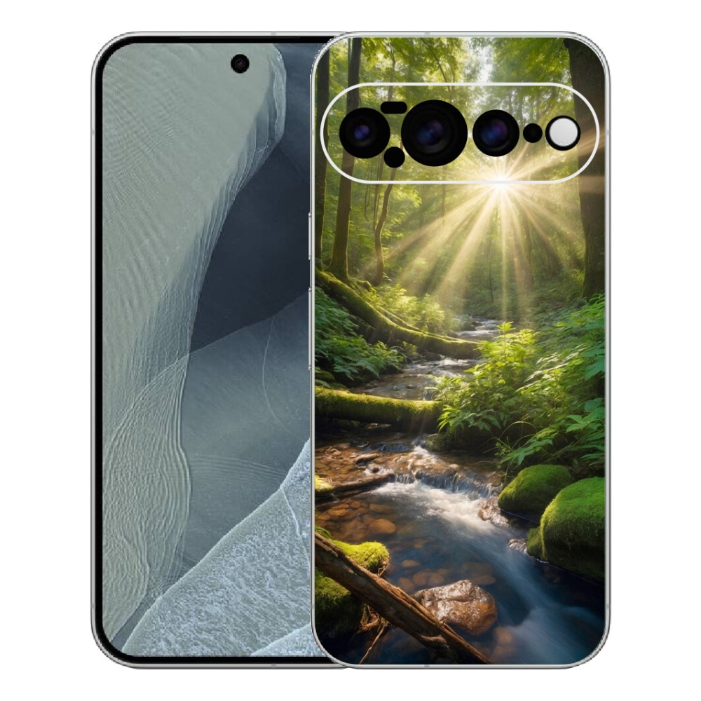 Gélový kryt mmCase na Google Pixel 11 Pro XL - hlbina lesa