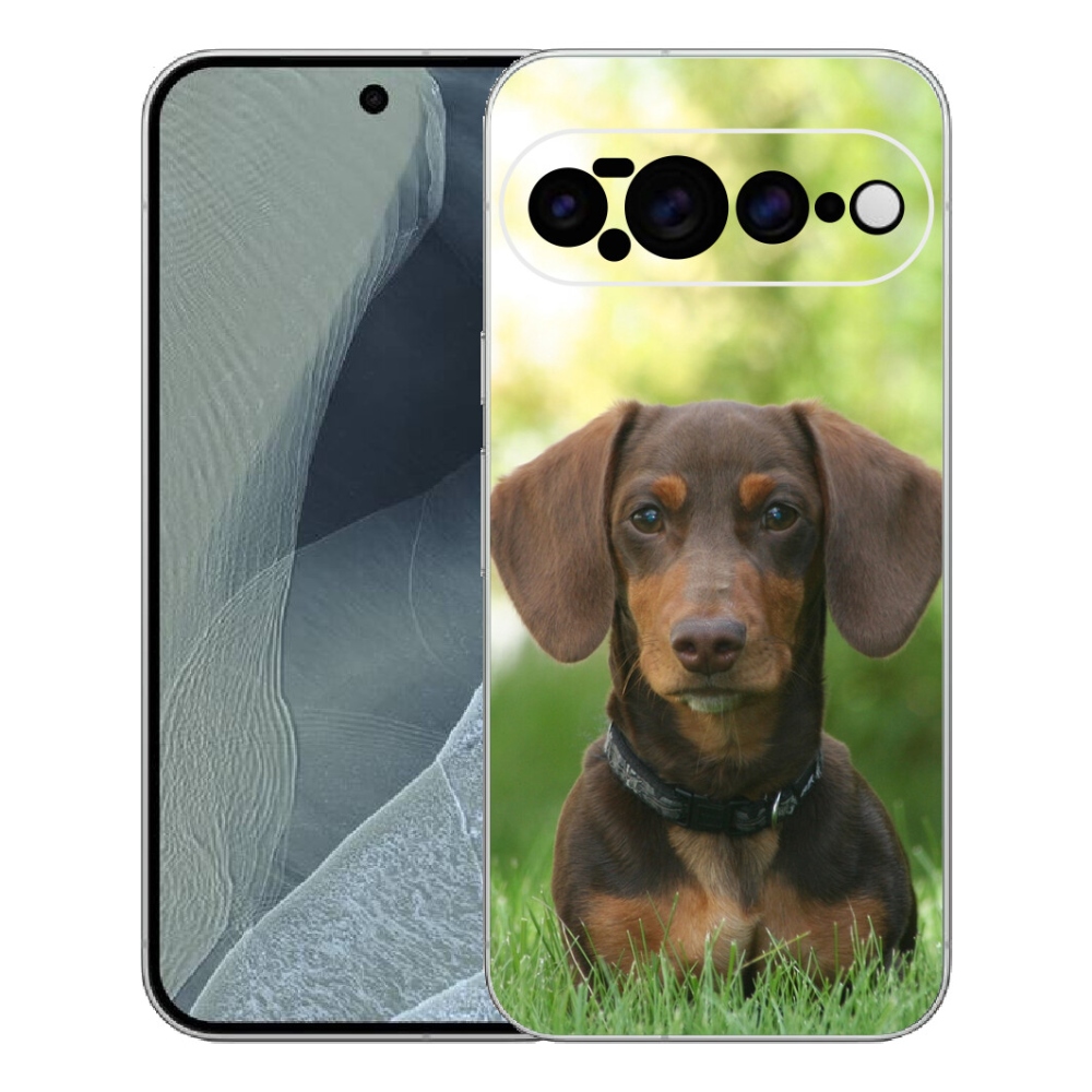 Gélový kryt mmCase na Google Pixel 11 Pro XL - hnedý jazvečík