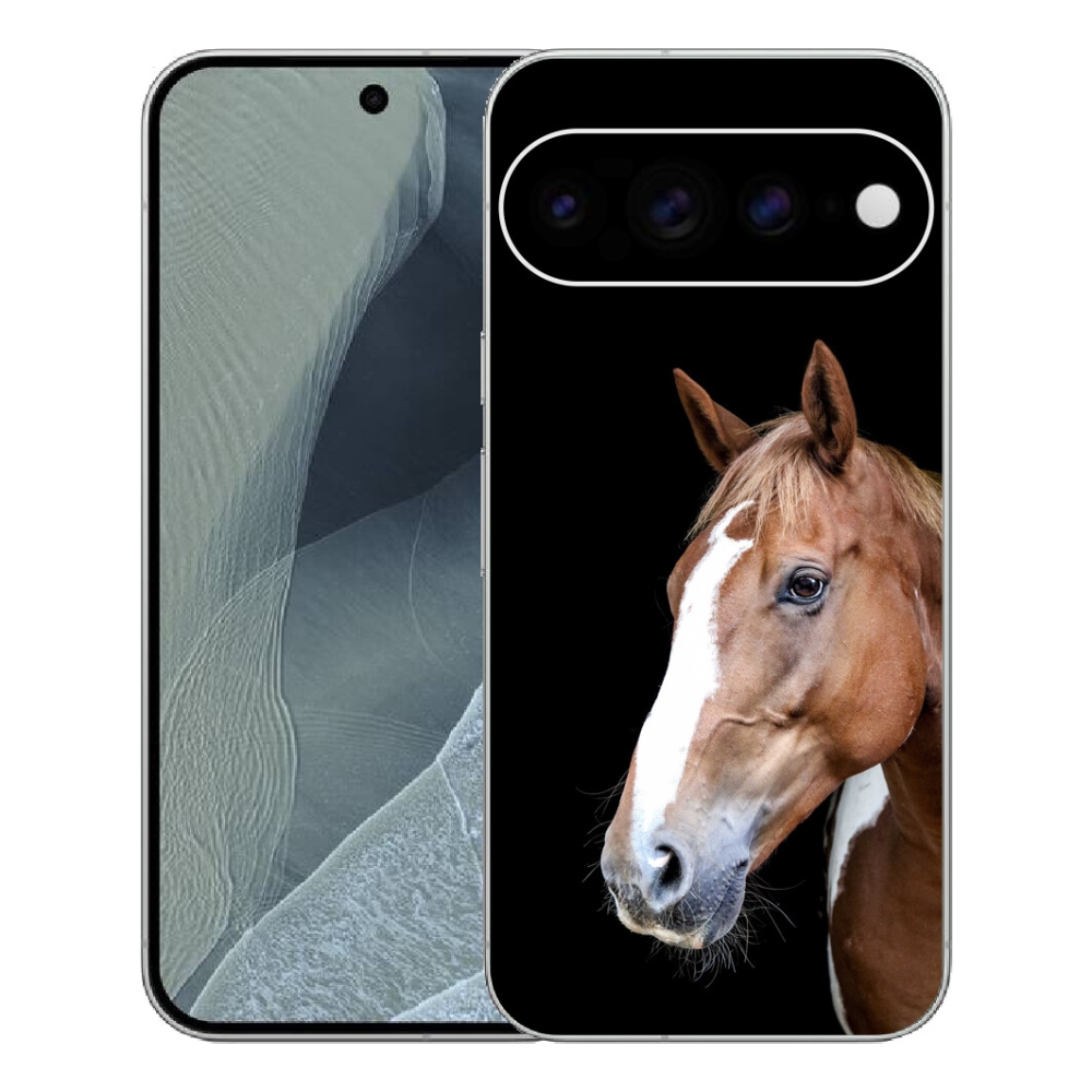 Gélový kryt mmCase na Google Pixel 11 Pro XL - hnedý kôň 3