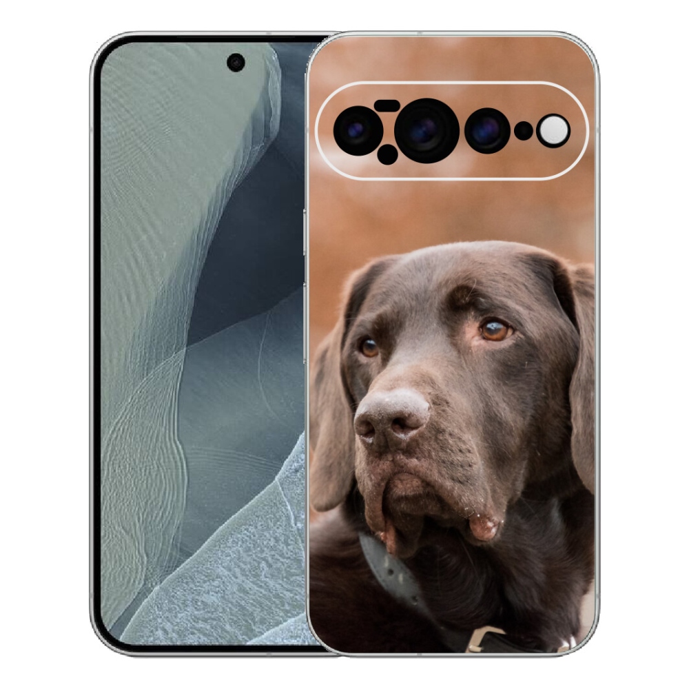 Gélový kryt mmCase na Google Pixel 11 Pro XL - hnedý labrador