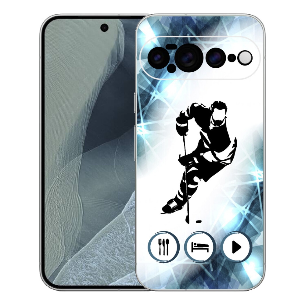 Gélový kryt mmCase na Google Pixel 11 Pro XL - hokej 1