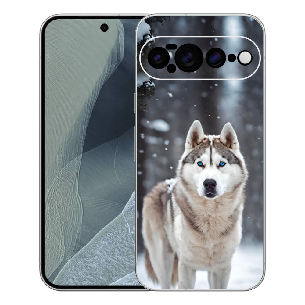 Gélový kryt mmCase na Google Pixel 11 Pro XL - husky 2