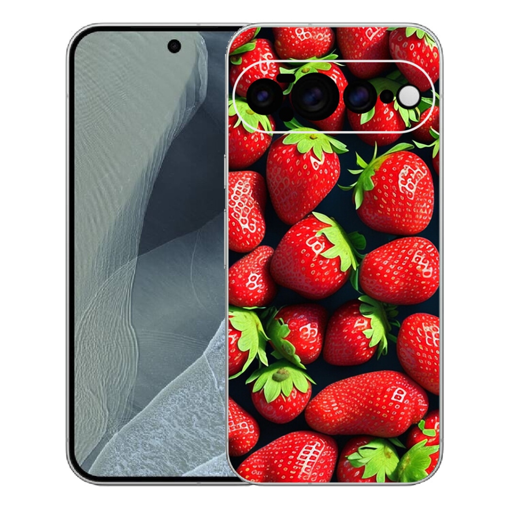 Gélový kryt mmCase na Google Pixel 11 Pro XL - jahody