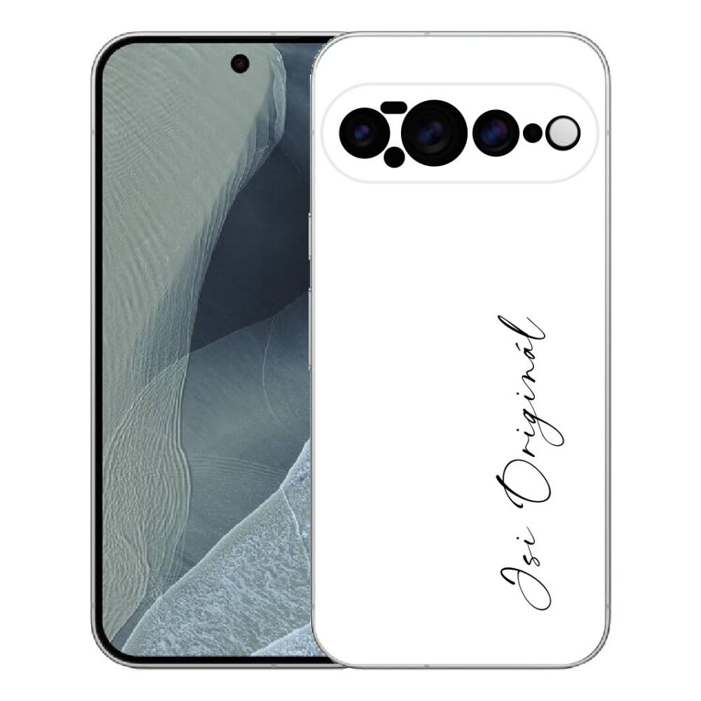 Gélový kryt mmCase na Google Pixel 11 Pro XL - si originál biele pozadie