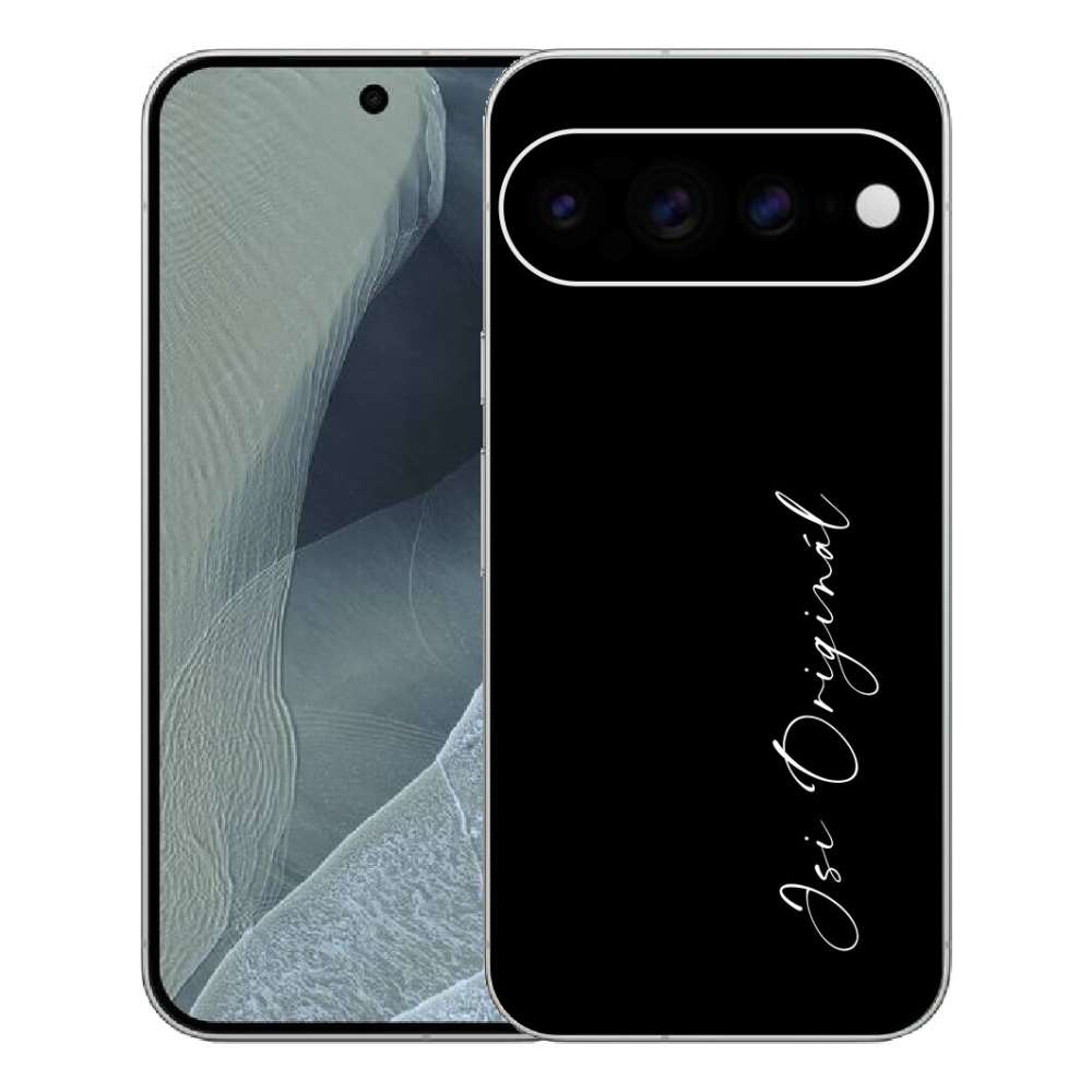 Gélový kryt mmCase na Google Pixel 11 Pro XL - si originál čierne pozadie