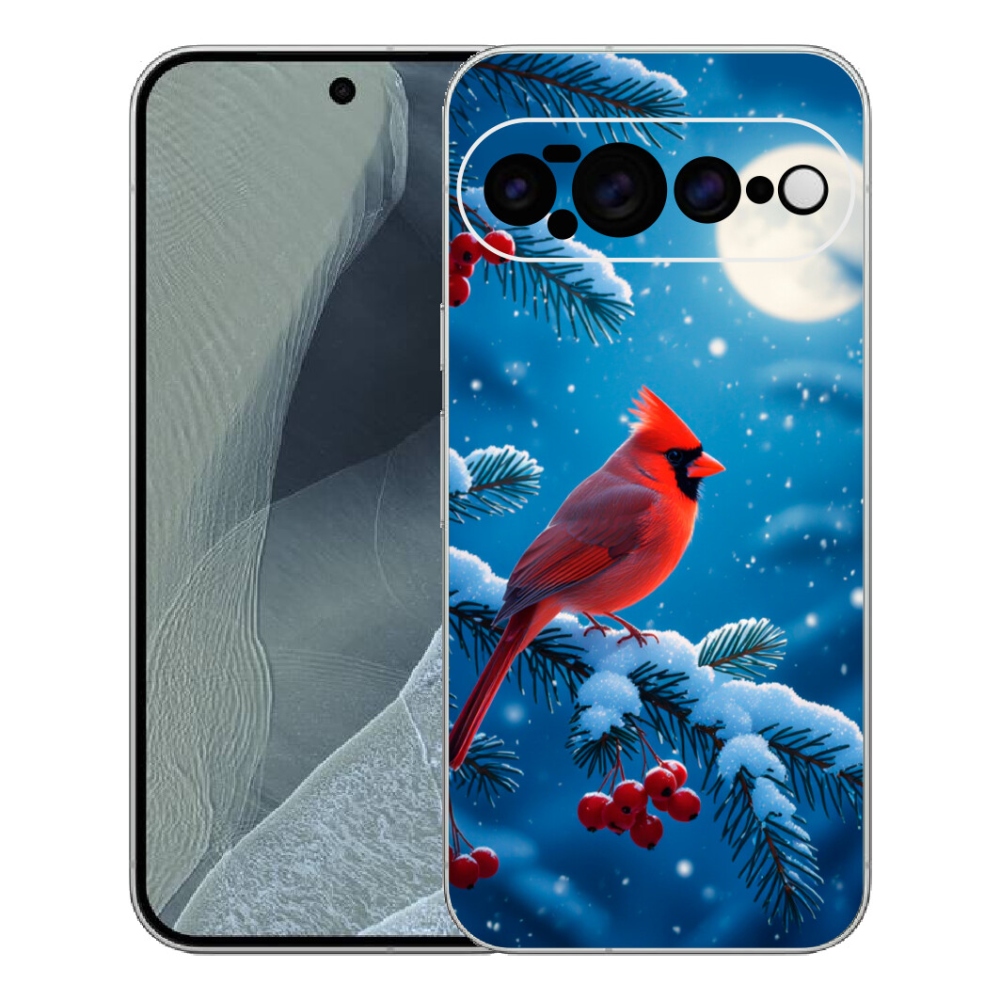 Gélový kryt mmCase na Google Pixel 11 Pro XL - kardinál červený