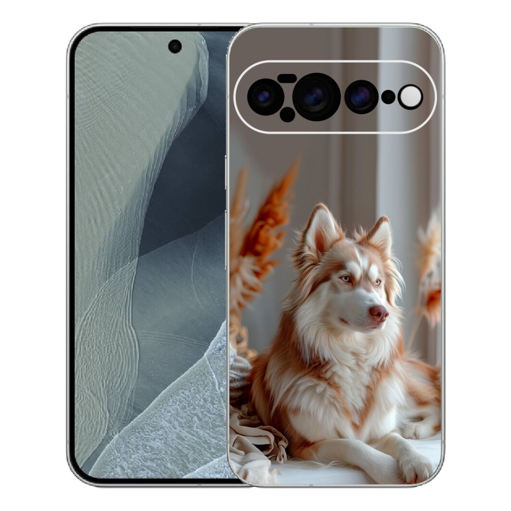 Gélový kryt mmCase na Google Pixel 11 Pro XL - pokojný sibírsky husky