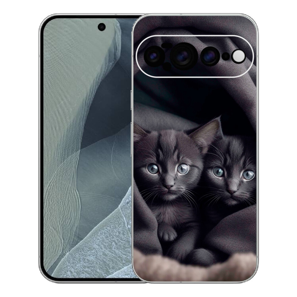 Gélový kryt mmCase na Google Pixel 11 Pro XL - mačacie duo