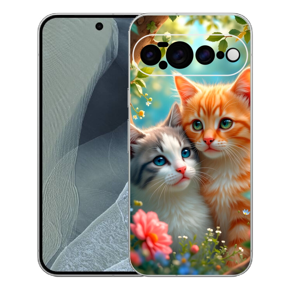 Gélový kryt mmCase na Google Pixel 11 Pro XL - mačacia láska 2