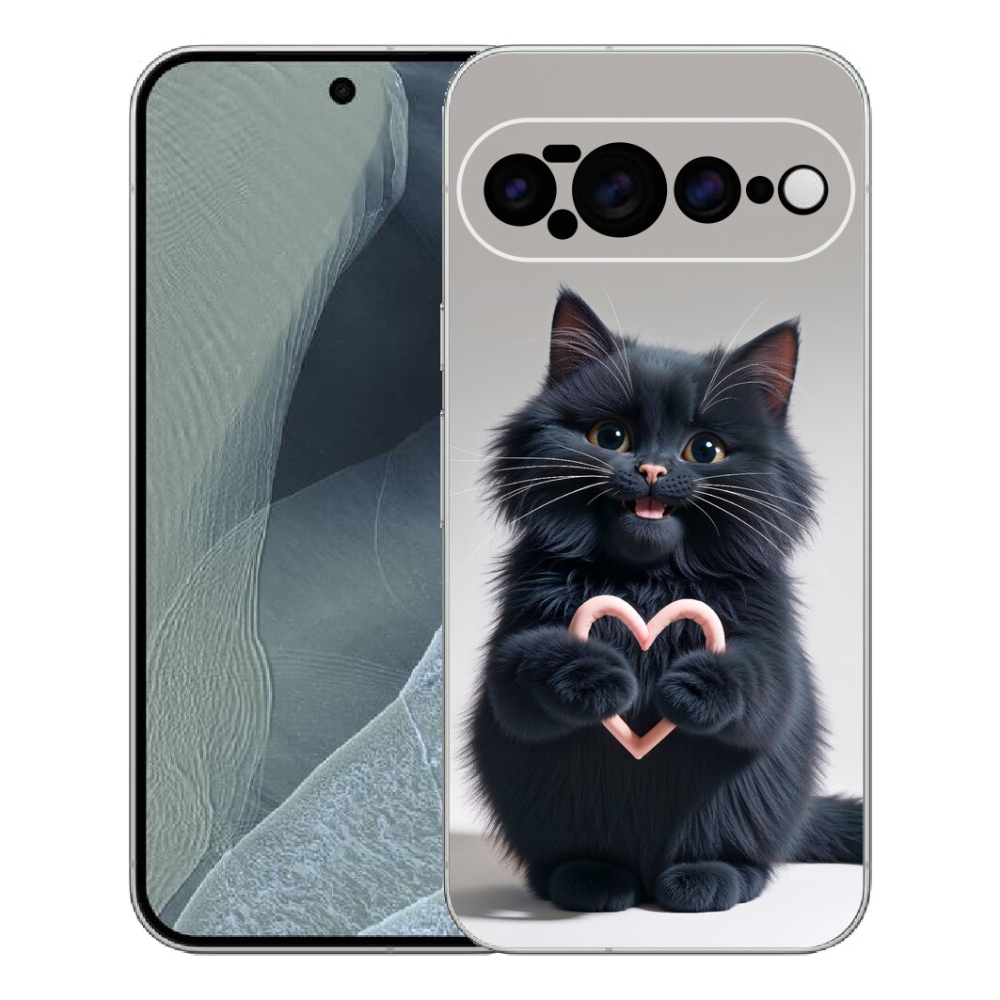 Gélový kryt mmCase na Google Pixel 11 Pro XL - mačacia láska 3