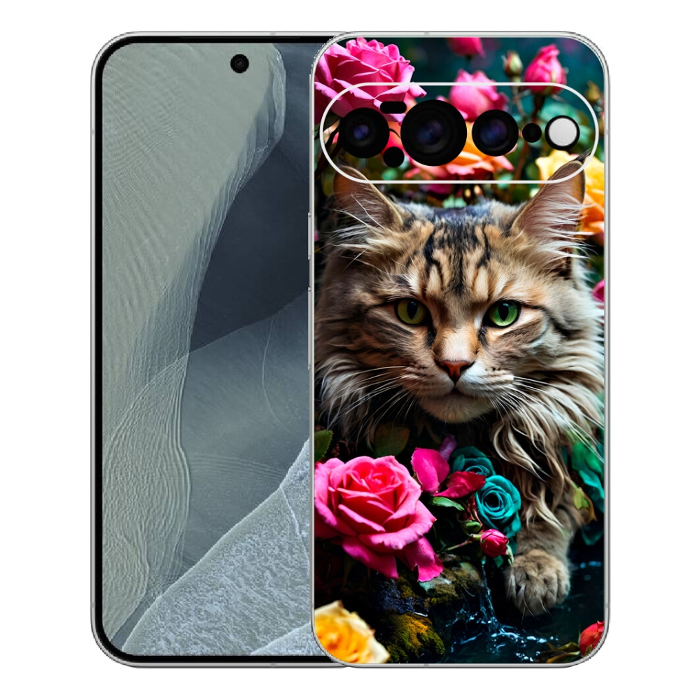 Gélový kryt mmCase na Google Pixel 11 Pro XL - mačacie pohľad 2