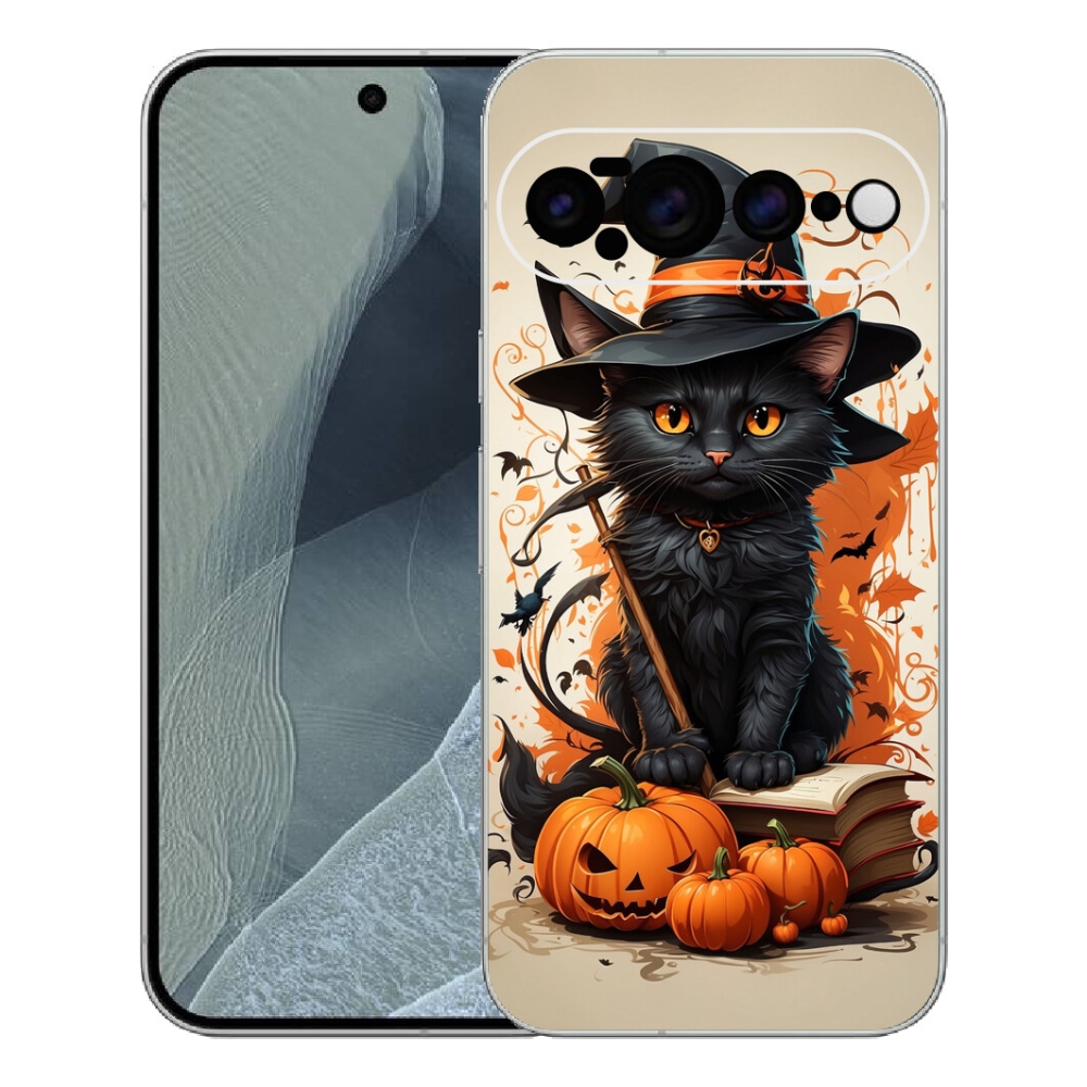 Gélový kryt mmCase na Google Pixel 11 Pro XL - kocúr čarodejník