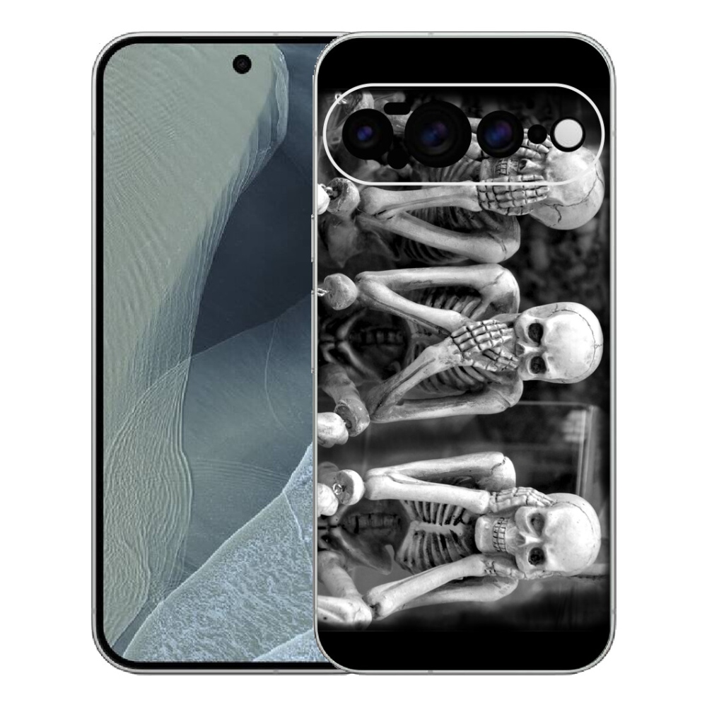 Gélový kryt mmCase na Google Pixel 11 Pro XL - kostlivci