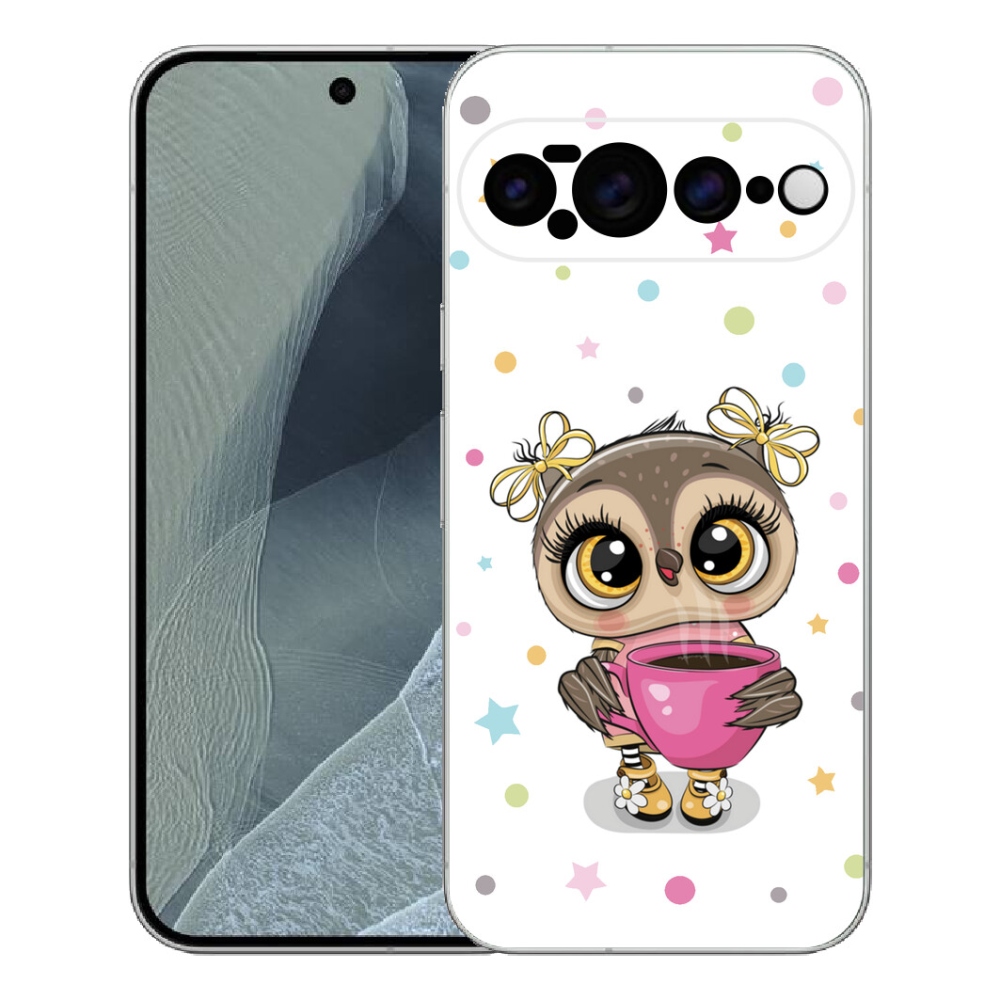 Gélový kryt mmCase na Google Pixel 11 Pro XL - kreslená sovička