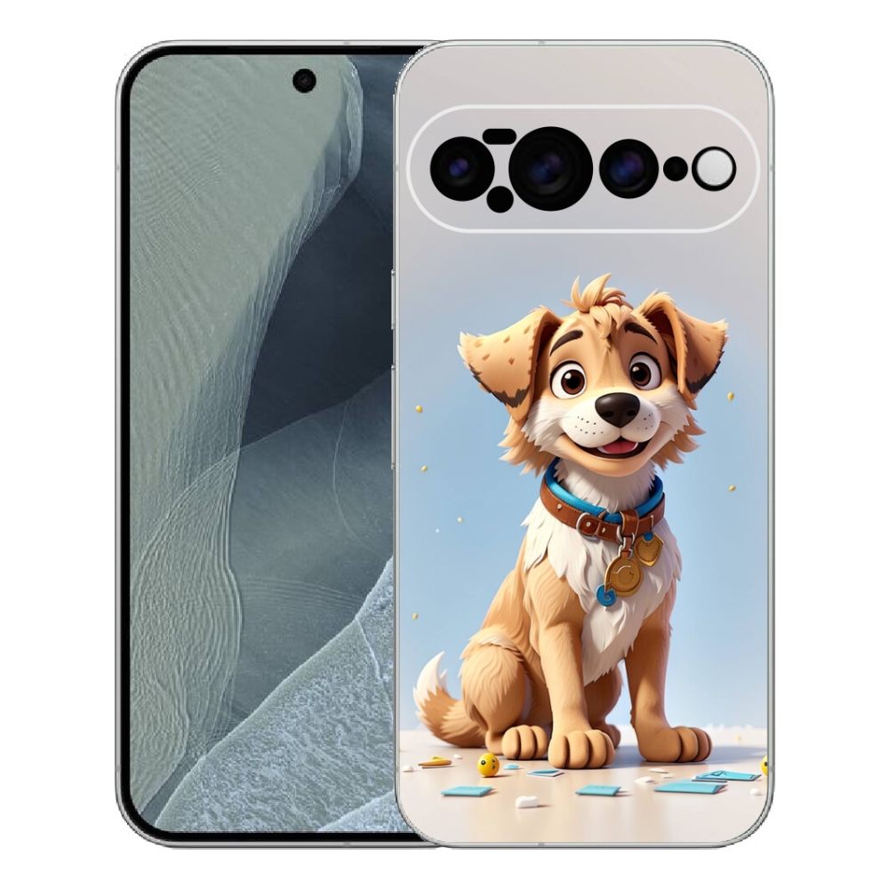 Gélový kryt mmCase na Google Pixel 11 Pro XL - kreslené šteňa