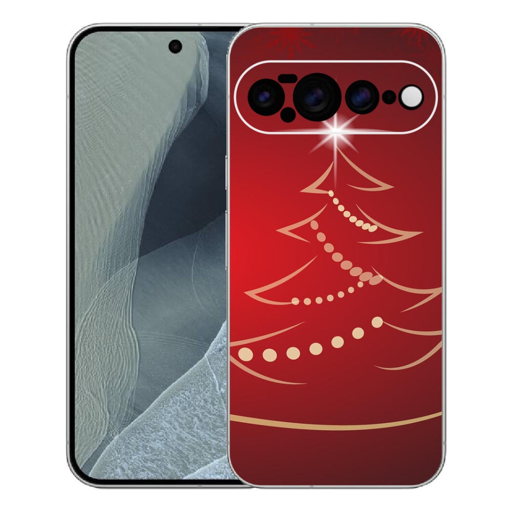 Gélový kryt mmCase na Google Pixel 11 Pro XL - kreslený vianočný stromček