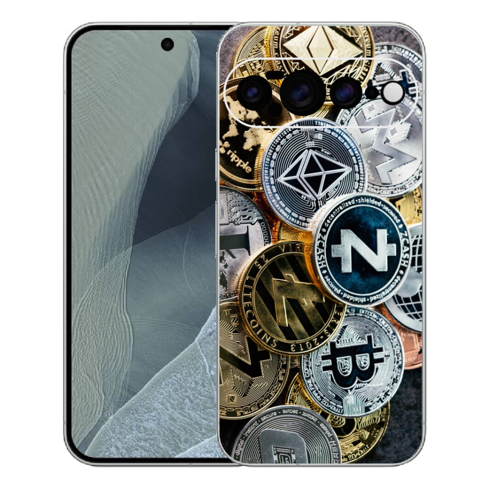 Gélový kryt mmCase na Google Pixel 11 Pro XL - kryptomeny