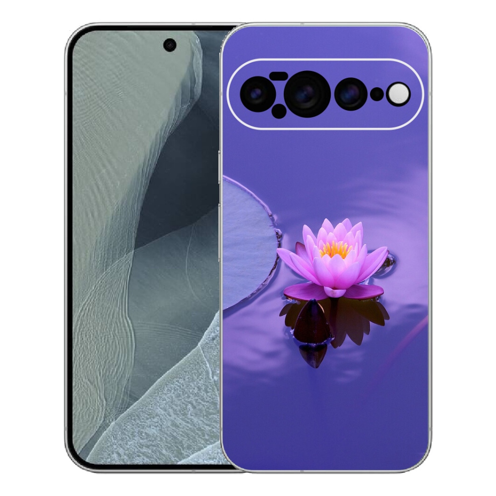 Gélový kryt mmCase na Google Pixel 11 Pro XL - kvet na hladine