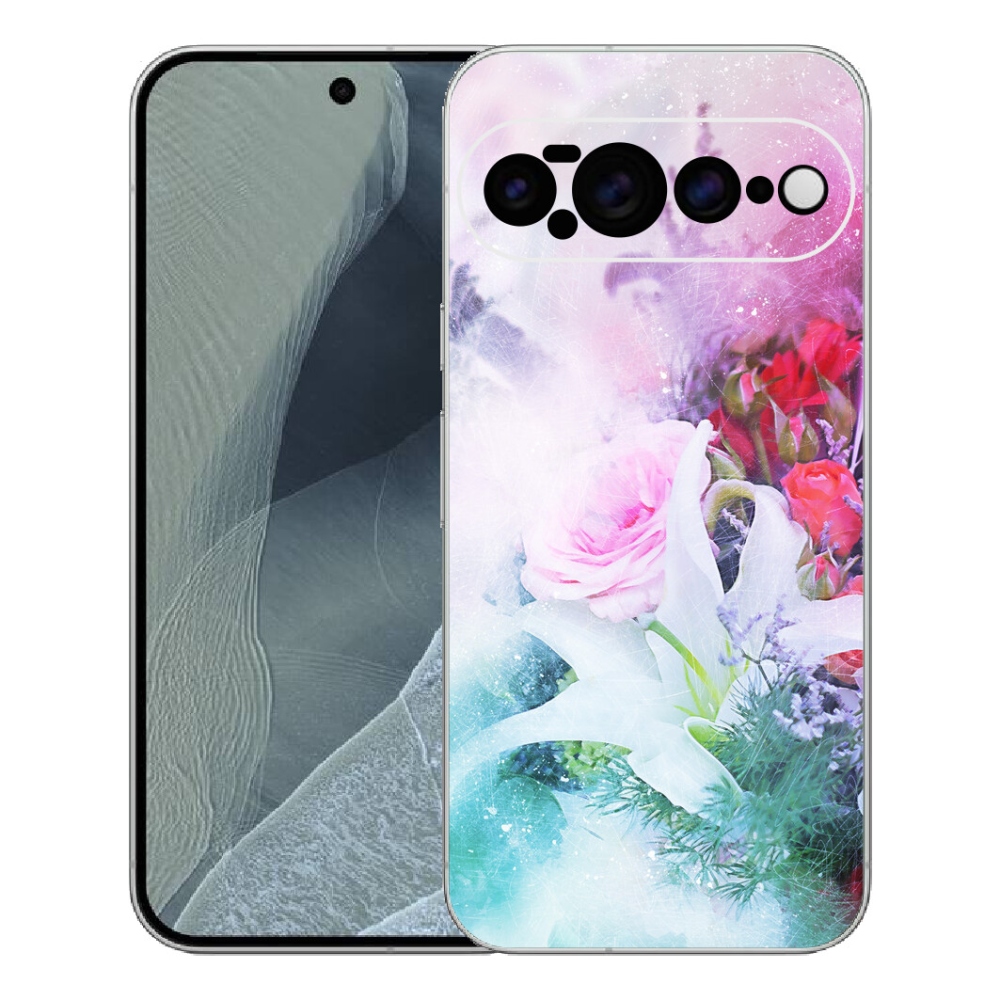 Gélový kryt mmCase na Google Pixel 11 Pro XL - kvety 4