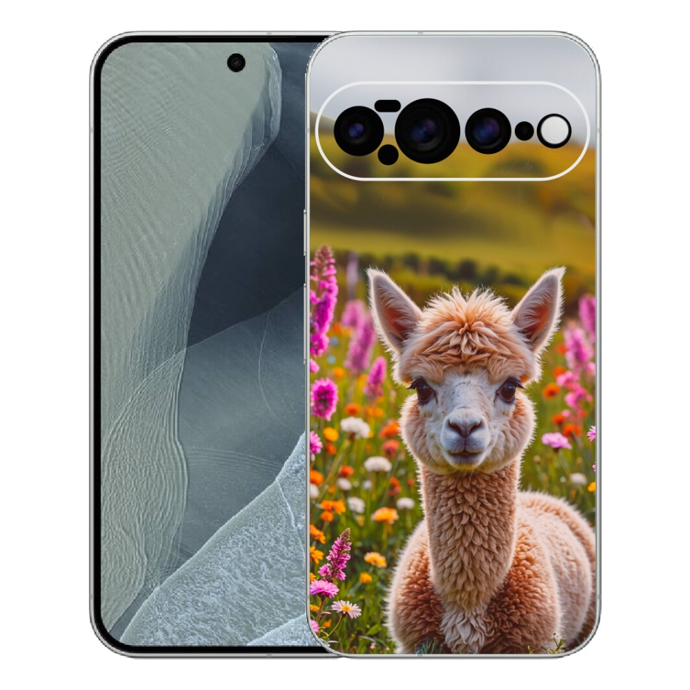 Gélový kryt mmCase na Google Pixel 11 Pro XL - lama na lúke