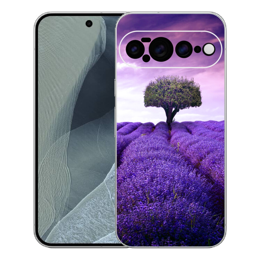 Gélový kryt mmCase na Google Pixel 11 Pro XL - levanduľová lúka