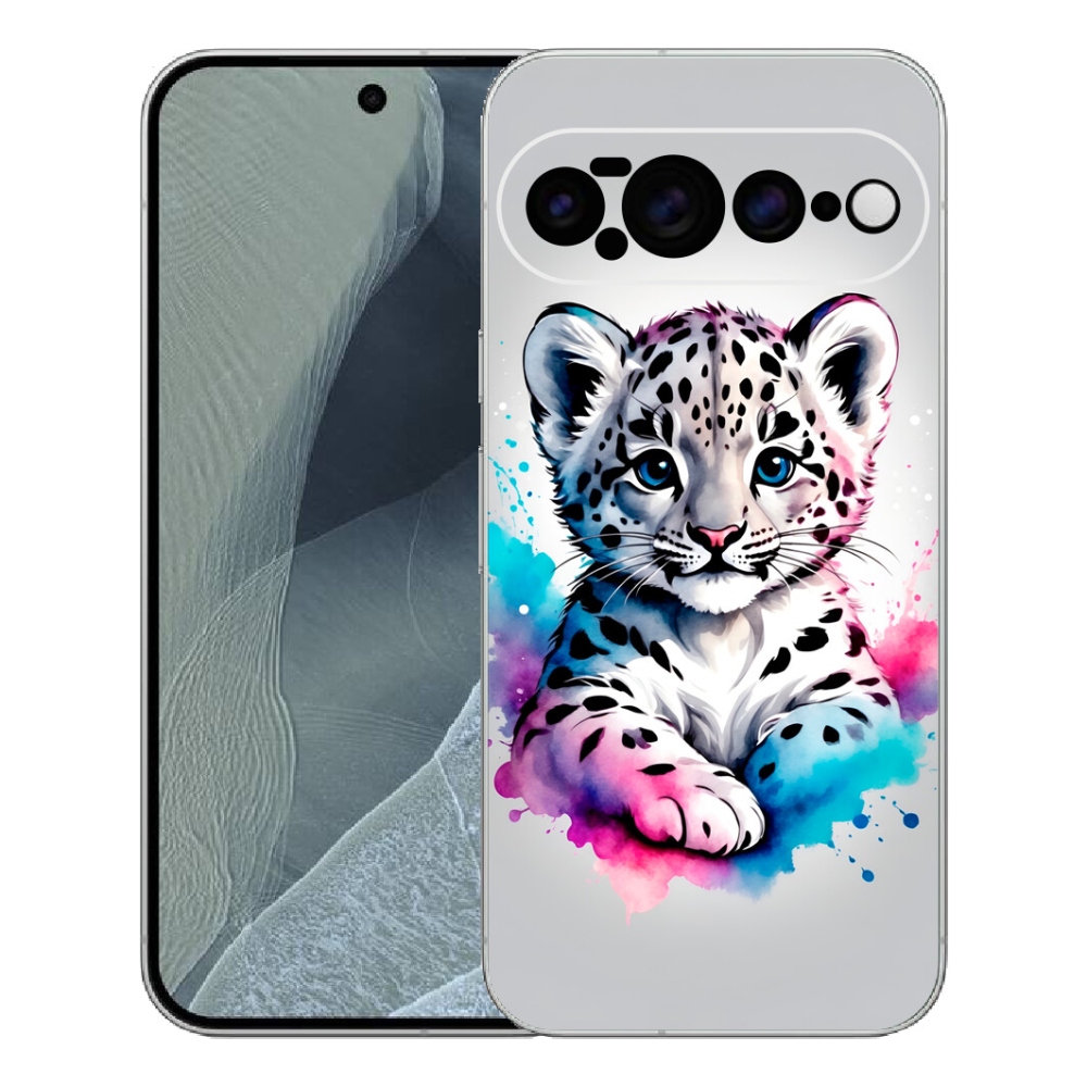 Gélový kryt mmCase na Google Pixel 11 Pro XL - leopardie mláďa
