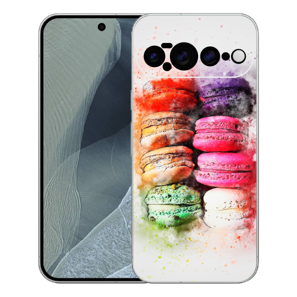 Gélový kryt mmCase na Google Pixel 11 Pro XL - makrónky