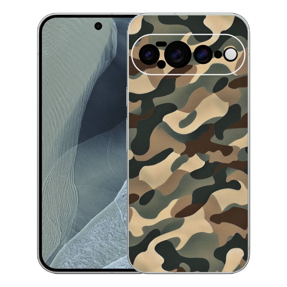 Gélový kryt mmCase na Google Pixel 11 Pro XL - maskáčový vzor 11