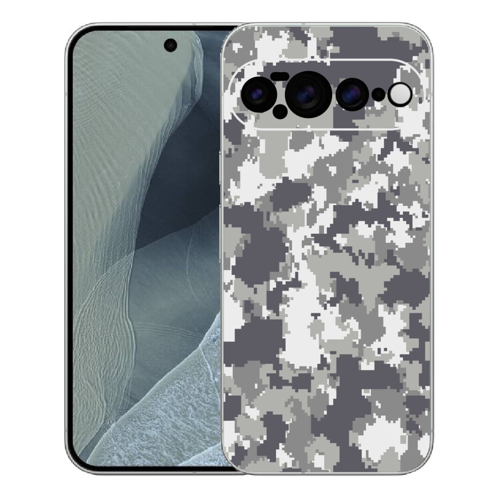 Gélový kryt mmCase na Google Pixel 11 Pro XL - maskáčový vzor 2