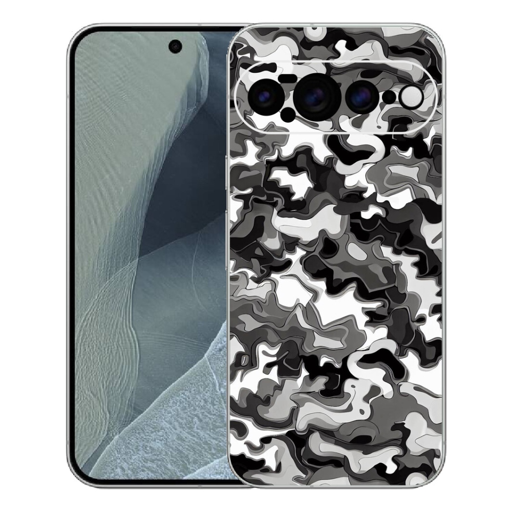 Gélový kryt mmCase na Google Pixel 11 Pro XL - maskáčový vzor 3
