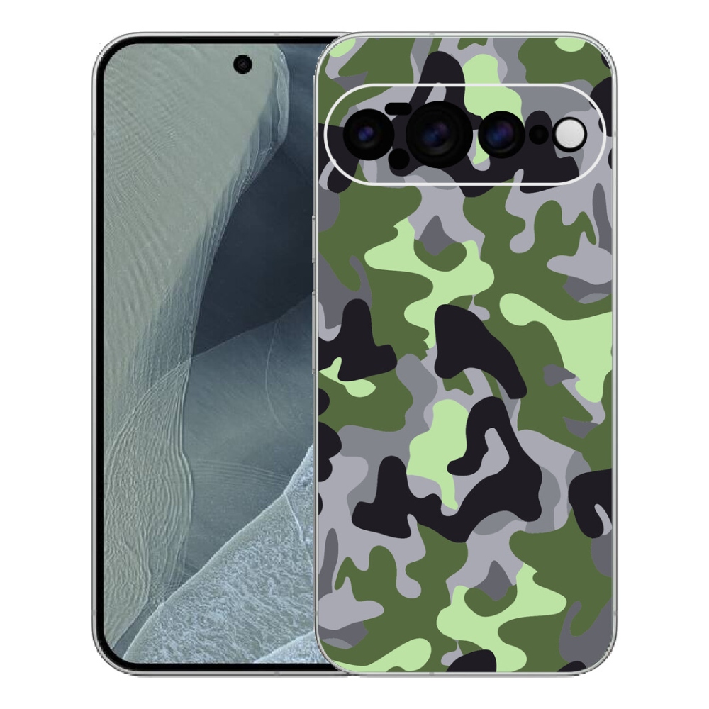 Gélový kryt mmCase na Google Pixel 11 Pro XL - maskáčový vzor 7