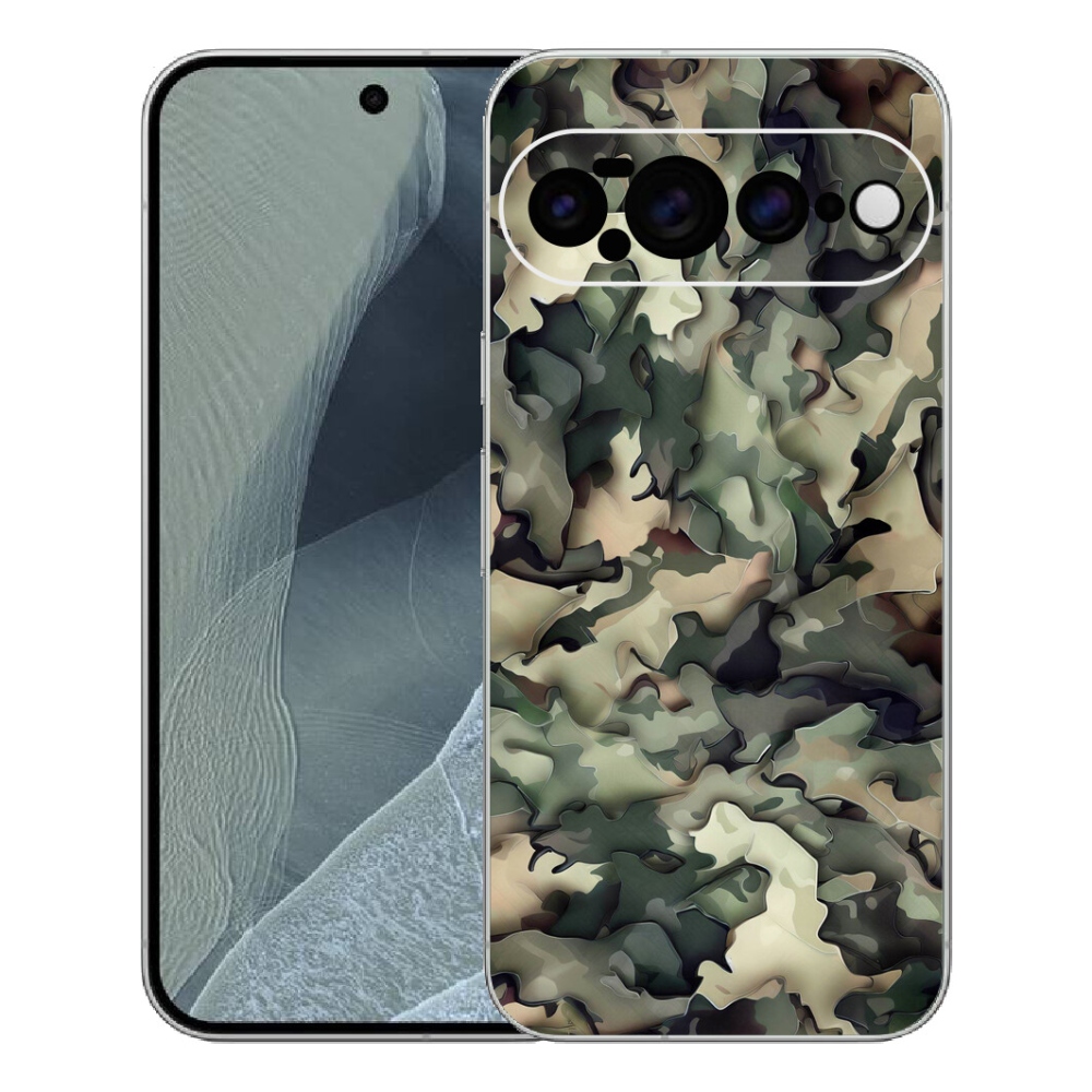 Gélový kryt mmCase na Google Pixel 11 Pro XL - maskáčový vzor 9
