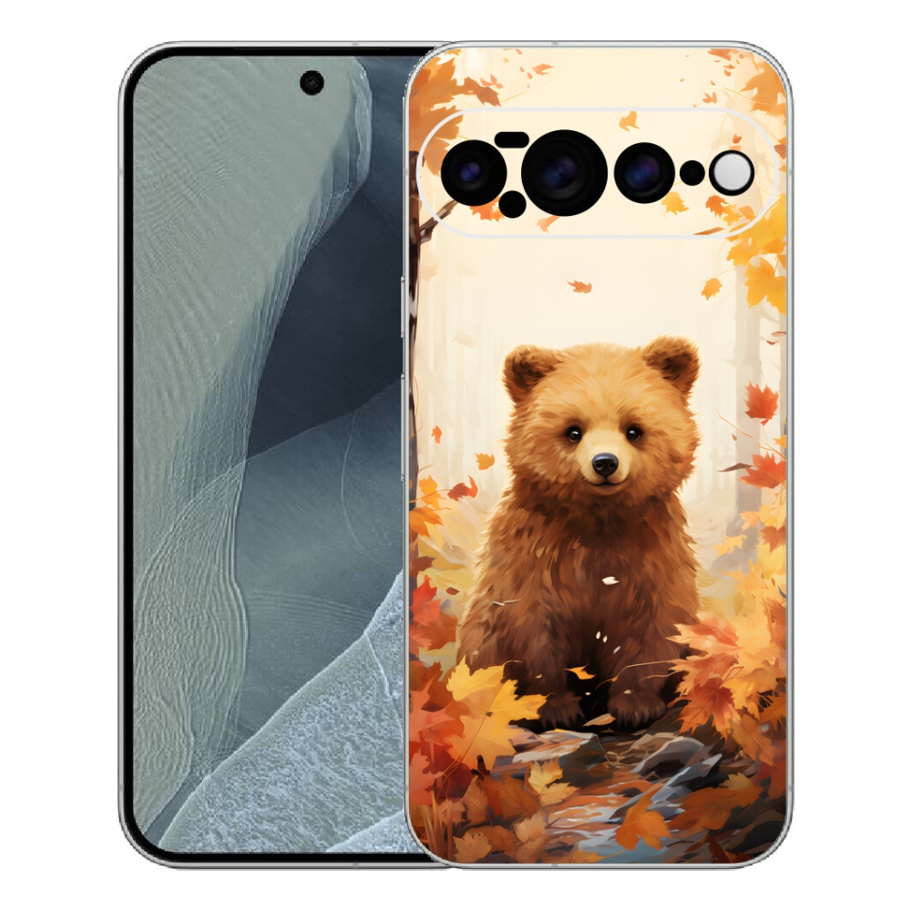 Gélový kryt mmCase na Google Pixel 11 Pro XL - medveď v lese