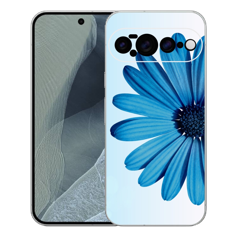 Gélový kryt mmCase na Google Pixel 11 Pro XL - modrá margaréta