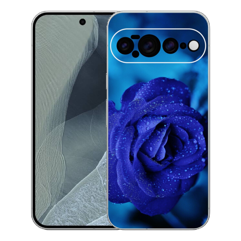 Gélový kryt mmCase na Google Pixel 11 Pro XL - modrá ruža