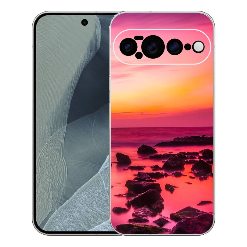 Gélový kryt mmCase na Google Pixel 11 Pro XL - more a žiara