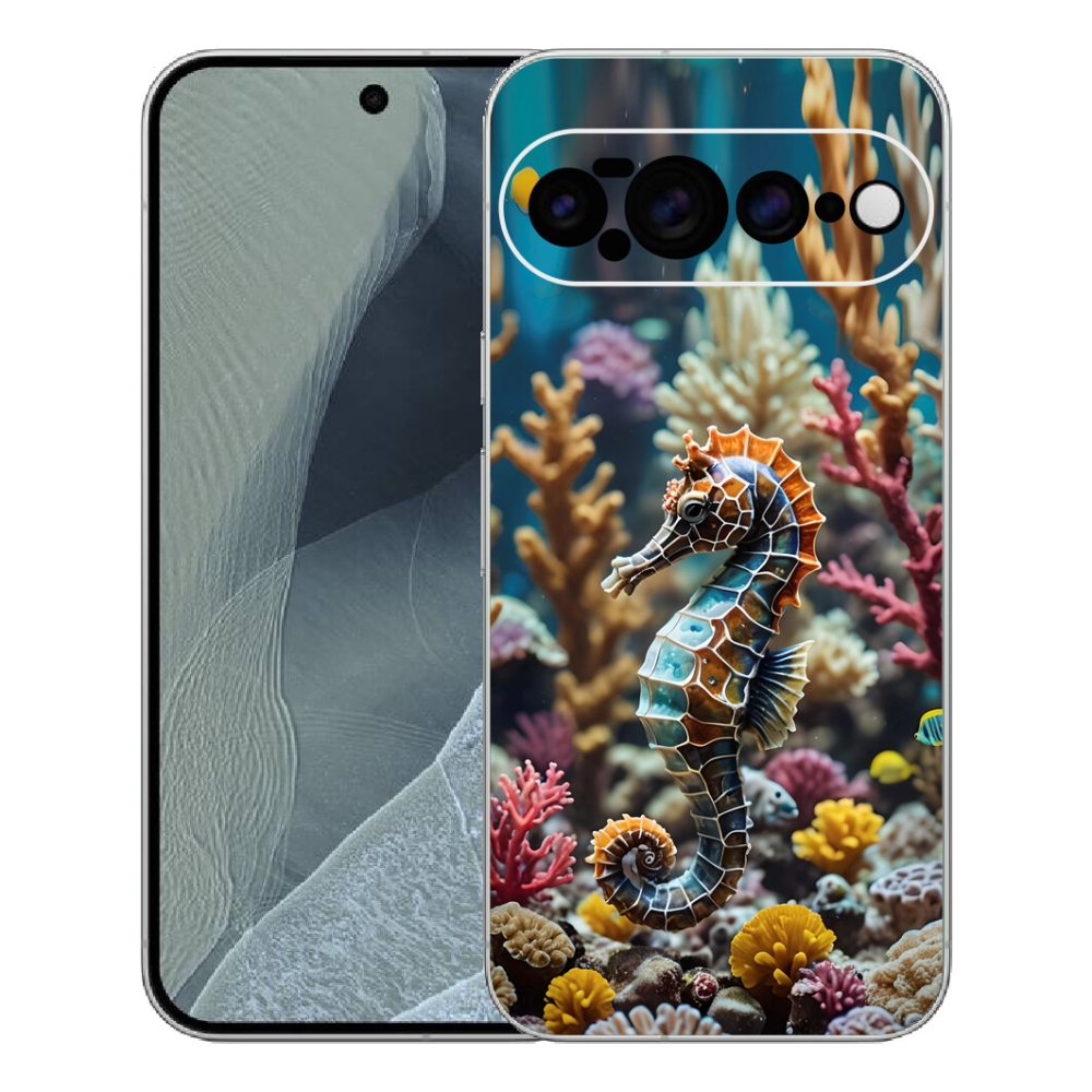 Gélový kryt mmCase na Google Pixel 11 Pro XL - morský koník 2